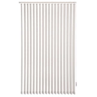 Bertex - Cortina Vertical Rústica Gris 230 Cm De Alto X Ancho A Elección Para Sala, Living, Oficina O Escritorio (280 Cm De Ancho X 230 Cm De Alto)