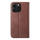 thumbnail image 4 of Funda Flip FOXDOCK para iPhone 15 Pro Max , Estilo Billetera con Diseño Rombo, Correa de Mano y Soporte, Uso Diario, 4 of 6