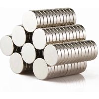 Genérica - Pack 150Pcs Imanes Neodimio Imanes Súper Fuertes De 10Mm*10Mm*2Mm Redondo