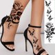 thumbnail image 2 of Tatuajes Temporales COKTAK 12 Hojas Mariposa Flor Waterproof, 2 of 3