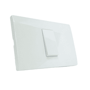Interruptor Simple Embutido 10A Fenix 220V Plastico Blanco