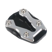 Bothyi - Almohadilla De Soporte Lateral Extensión De Pata De Cabra Extensor De Motocicleta 450Mt Soporte Lateral Para Pie De Apoyo Plata