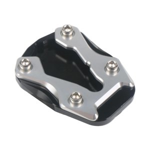 Bothyi - Almohadilla De Soporte Lateral Extensión De Pata De Cabra Extensor De Motocicleta 450Mt Soporte Lateral Para Pie De Apoyo Plata