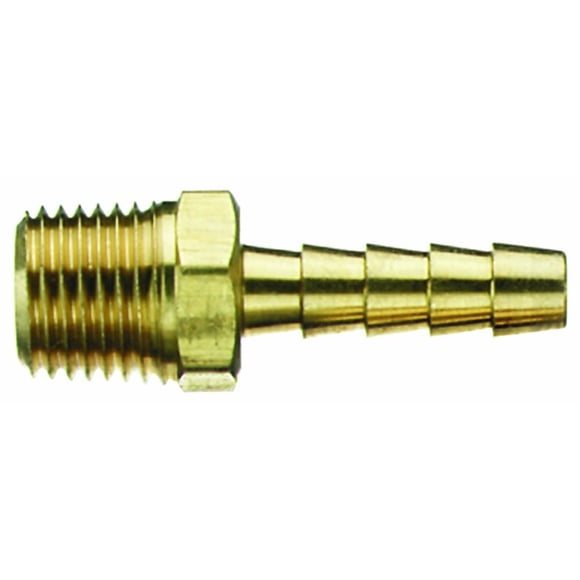 Conector Tru-Flate 21-147, macho de latón, 3/8 pulgadas