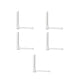 thumbnail image 1 of Perchero De Pared Con 5 Ganchos Para Colgar Ropa, Sin Perforaciones, Para Almacenamiento, 1 of 5