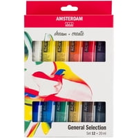 Acrílicos Amsterdam Series Estandar Pack 12X20Ml