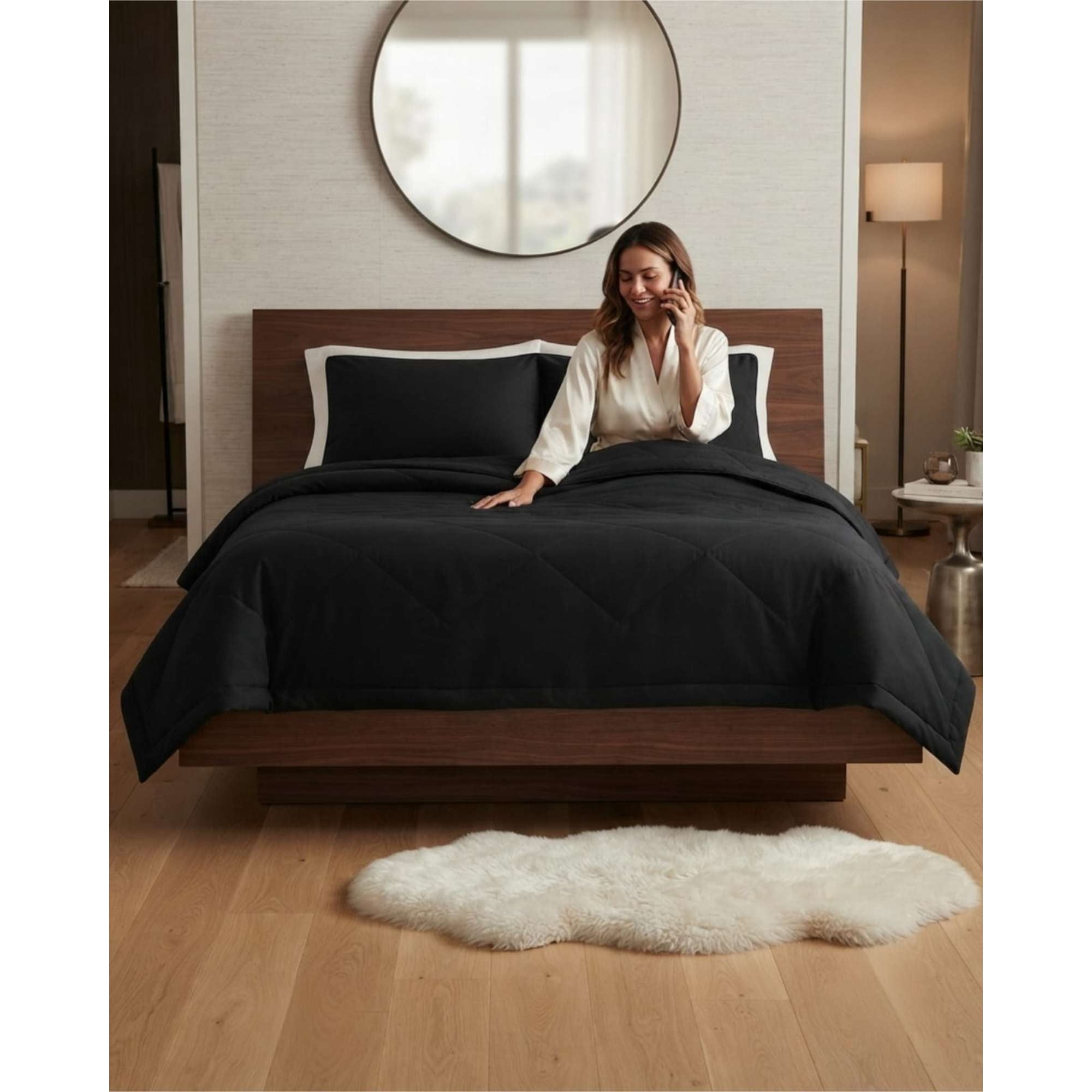 Choicexpress - Plumon Elegante Para Verano King Mas Almohada
