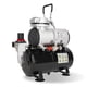 thumbnail image 1 of Compresor para aerógrafo TIMBERTECH AS186, tanque de 3 litros, exento de aceite, 1 of 7