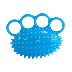 Ioensy - Pelota De Agarre Para Fortalecer Los Dedos, Ideal Para Personas Mayores Con Discapacidad, Con Masaje Muscular, Color Azul.