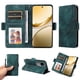 thumbnail image 1 of Carcasa FOXDOCK Vivo V50 de cuero PU, diseño acolchado clásico, protección contra caídas y rayones, 1 of 5