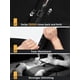 thumbnail image 4 of Chubasquero SaphiRose para mujer, largo, con capucha, para exteriores, color negro, 4 of 7