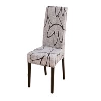 Genérico - Pack De 6 Fundas Para Silla Elasticadas Con Diseño Estampado F28