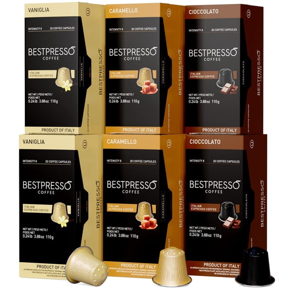 Cápsulas De Café 120 De Aluminio Para Nespresso Original