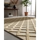 thumbnail image 4 of Alfombra Jacquard Texturizada Con Diseño Y Flecos 200x240 Cm, 4 of 7