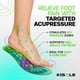 thumbnail image 2 of Plantillas De Acupresión Insertos Para Zapatos De Masaje Y Reflexología Para Aliviar El Dolo, 2 of 7