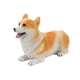 thumbnail image 1 of Adorno Para Salpicadero De Coche, Estatua De Resina Para Perro, Adorno Divertido Para Perro Para Hombres Y Mujeres, Marrón Claro Y Blanco, 1 of 3