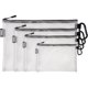 thumbnail image 1 of GOBAGS Air Production MultiSize Clear Zipper Pouch 4Pack, 1 of 3