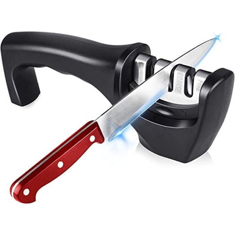 Genérico - Afilador Amolador Manual De Cuchillos Calidad