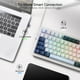 thumbnail image 4 of Redragon K686 PRO - Teclado inalámbrico Win/Mac blanco, 4 of 5