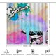 thumbnail image 2 of Splatoon-theme 4-Piece Shower Curtain Set with Rugs, Waterproof Bathroom Decor Set Includes Bath Mat, U-Shaped Rug, Toilet Lid Cover and Curtain with Hooks, 2 of 6