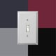 thumbnail image 4 of Wallplate Amerelle 66TT Espejo acrílico transparente de 2 palancas, 4 of 4