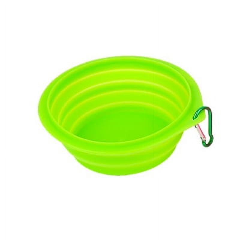 Genérico - Plato Plegable De Paseo Para Mascotas Pequeño Verde