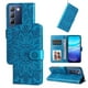 thumbnail image 4 of Funda tipo cartera FOXDOCK para Vivo Y200E 5G , diseño girasol en relieve, cuero PU, cierre magnético, soporte y tarjetero, 4 of 5