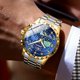 thumbnail image 4 of Reloj de Pulsera de Cuarzo con Cielo Estrellado para Hombre de Negocios de Moda Accesorios de Muñeca para Hombre Exquisitos Opción Ideal para Regalo, 4 of 7