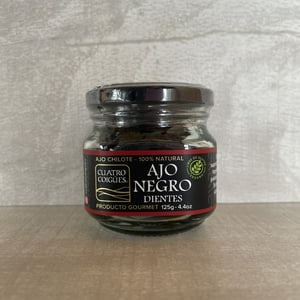Cuatro Coigües - Frasco Dientes Ajo Negro 125G