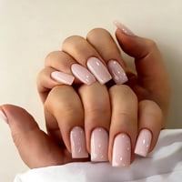 Press On Nails Joyvvew Dusty Pink Medium Square Para Mujer