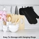 thumbnail image 4 of Juego de guantes y soportes para ollas KEGOUU de alta resistencia al calor, 4 of 7