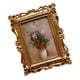 thumbnail image 3 of Retro Gold Antique Resin Photo Display Frame 4Inchx6inch Picture, Colgante de pared europeo Elegante Lujo Múltiples ocasiones Decoración, 3 of 5