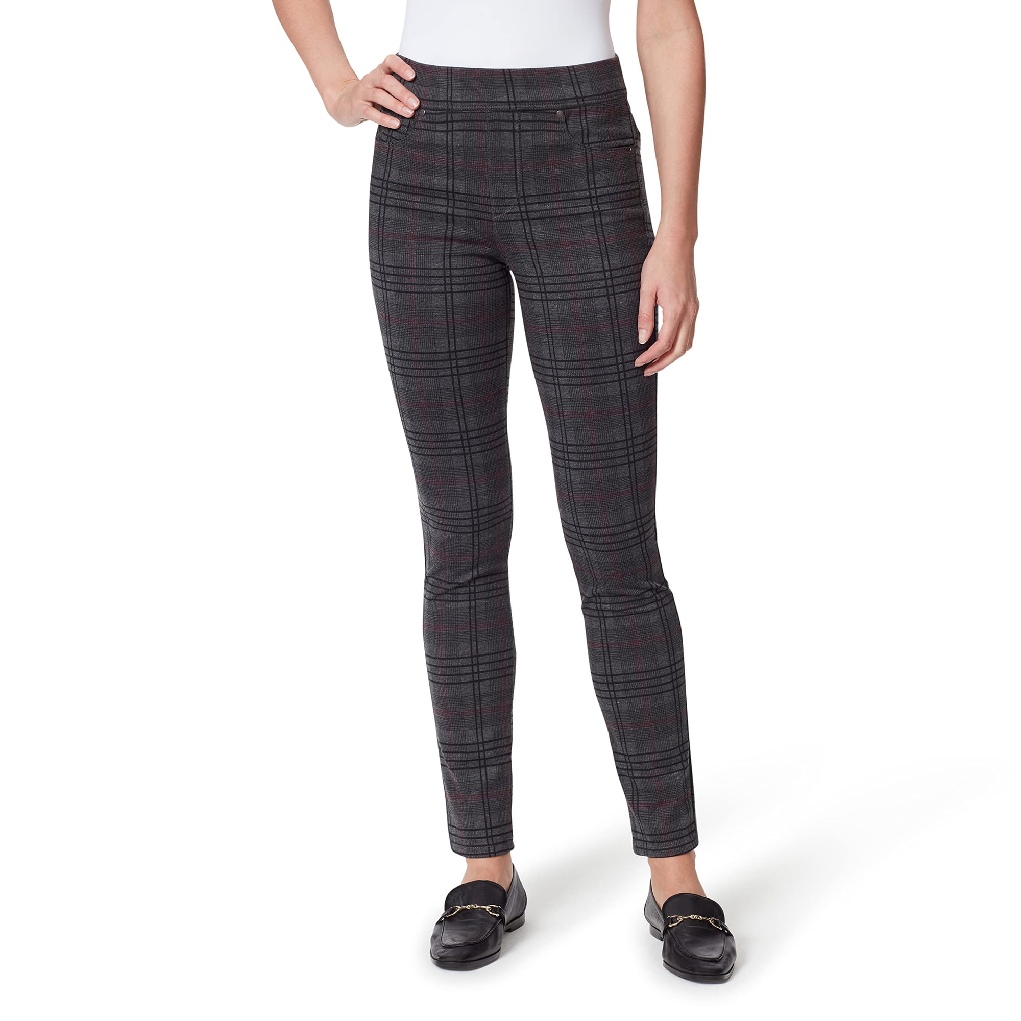 Pantalón Gloria Vanderbilt Avery Ponte Slim Jull On Para Mujer