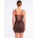 thumbnail image 2 of Traje de baño mujer ajustable cafe, 2 of 2