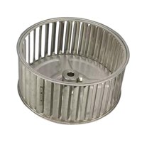 Bothyi - Rueda De Ventilador De Cocina De Metal Resistente Y Resistente A Altas Temperaturas, Repuesto De 5 Pulgadas