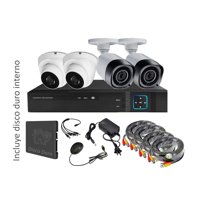 Vipa - Kit 4 Cámaras Seguridad Mixto Hd Con Disco Duro M43Ldd