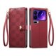 thumbnail image 1 of Funda Billetera con Cierre para [Xiaomi 17 Pro] con Tarjetero, Soporte y Correa de ManoRojo, 1 of 5