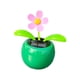 thumbnail image 3 of Juguete De Baile Solar Regalo Del Día De San Valentín Adorno De Coche Para El Día De Acción De Gracias Flor Verde, 3 of 3
