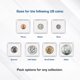 thumbnail image 5 of Porta monedas BCW 2x2 25 uds Dólar medio archivado, 5 of 6