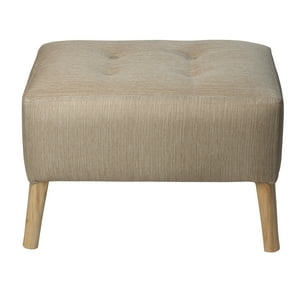 Máxima Design - Pouf Petrum Beige Omega 62X42X42 Cm