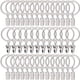 thumbnail image 1 of Anillas para cortinas con clips AMZSEVEN, paquete de 40 unidades, 3,2 cm de diámetro interior, 1 of 7