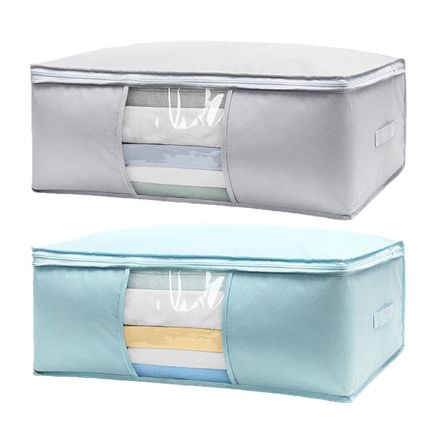 Bolsa organizadora para guardar ropa, protege de polillas, humedad y suciedad.