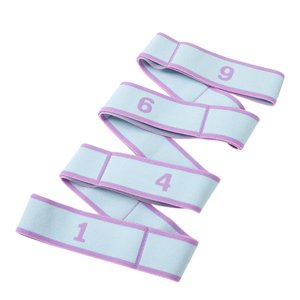 Magideal - Banda De Resistencia Flexible Anillo Múltiple Entrenamiento Físico Ejercicio Elástico Gimnasio Yoga Correa Estiramiento Para Mujeres Hombres , Azul