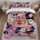 thumbnail image 1 of Collage Art Themed Bedding Set Cover and Pillowcase Set Soft and Comfortable for All Seasons, 1 of 1