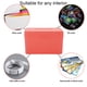 thumbnail image 4 of Caja apilable para tarjetas de índice con tapa abatible de 3 x 5 pulgadas, capacidad para tarjetas, caja de almacenamiento de escritorio de 14,5 x 8,5 x 9 cm, 4 of 5