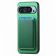 thumbnail image 2 of Funda de Cuero Magnética con Tarjetero para Google Pixel 9 Pro XL Cubierta Delgada Verde, 2 of 5
