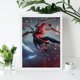 thumbnail image 4 of Spider-Man Kits de Pintura de Diamantes para Adultos 5D DIY Diamond Art Kits Full Drill Diamond Dots para Regalo Decoración de Pared y Relajación Artes de Gemas 30*40cm, 4 of 6