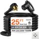 thumbnail image 1 of Cable de extensión para secadora Deeklify 7,6 m 30 A calibre 10/4 negro, 1 of 9