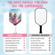 thumbnail image 4 of Pala de Pickleball Dany x Kevin 35 cm de Fibra de Vidrio para Niños, 4 of 6