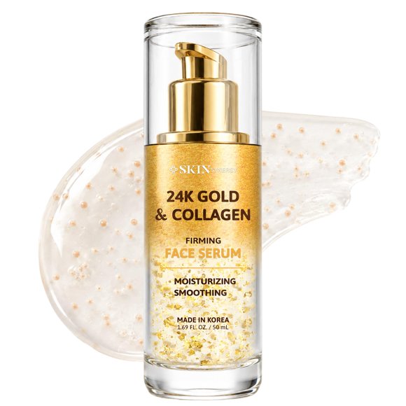Suero Facial Skin Synergy 50 ml Oro y Colágeno